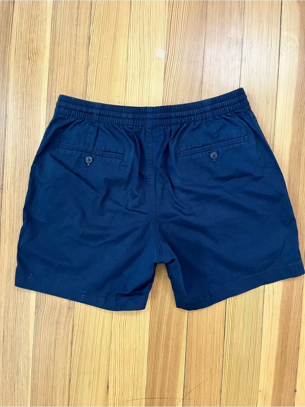 J. Crew Men’s Lightweight Navy Dock Shorts (M)